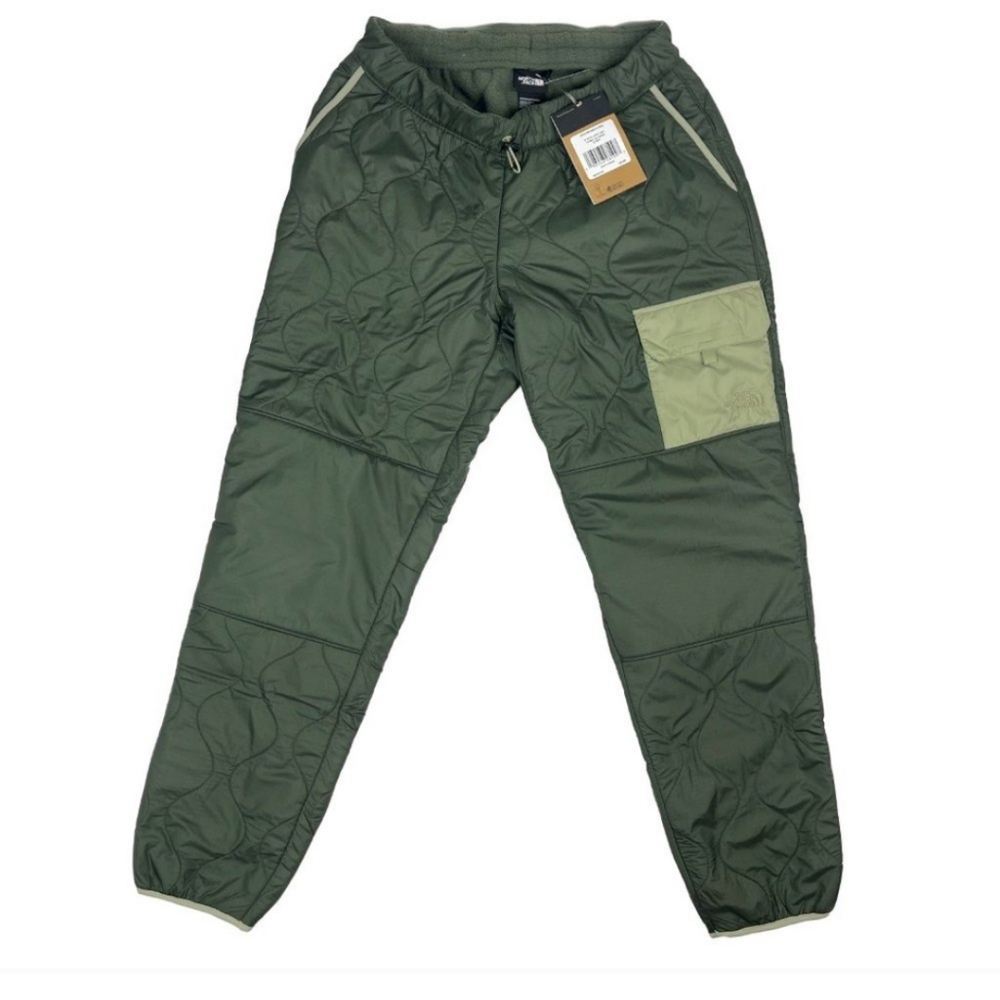 The North Face Green Quilted Pants